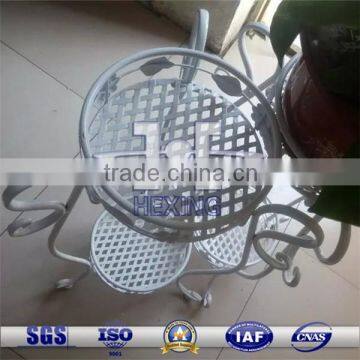 Wire mesh flower stand/wire mesh flower shelf