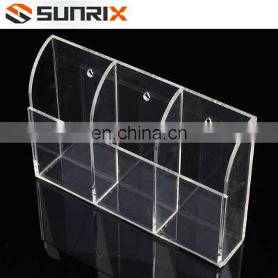 Best Selling Acrylic Wall Mount Remote Control Holder photo-2