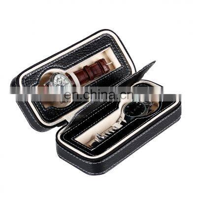 Factory direct supply wholesale pu leather watch boxes