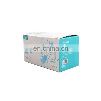 Professional Wholesale Nonwoven Personal Care 3ply Disposable Face Mask