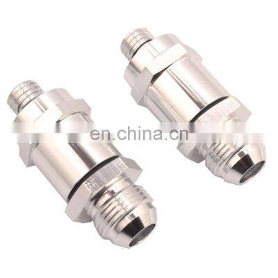 Pump parts 8AN Check Valve for fuel pump outlet thread