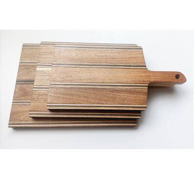 3 Pcs kitchen acacia wood cutting board