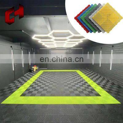 2Cm Thickness Gray Machinery Plastic Grating Trade Show Exercise Floor Mat Car Washing Grate Flooring For Home Room photo-3