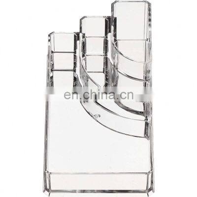 Plastic Storage Makeup Lipstick Organizer Case Makeup Acrylic Organizer Cosmetic Storage Box Desktop photo-4