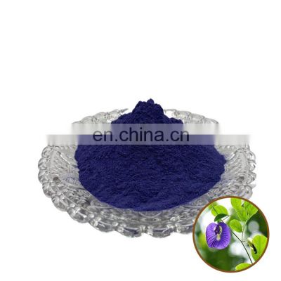 100% Natural Organic Butterfly Pea Flower Powder Blue Matcha Powder