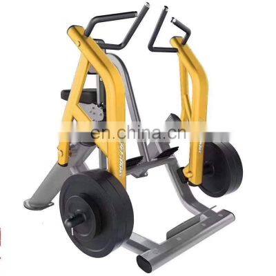 Sitting low rowing pull back exercise equipment rowing equipment back muscle gym