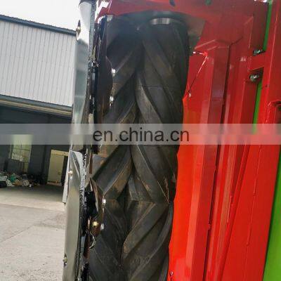 Agricultural grass cutting machine harvesting equipment flattening rotary disc mowers for hay