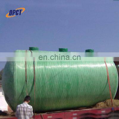 2 cubic fiber glass industrial grp bio septic tank