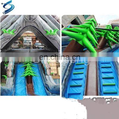 Commercial Large Small Cheap Tobogan Plastic Action Air Inflatable Slides Bounce House Water Pool Slide for Adults photo-4