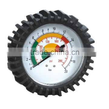 PRESSURE GAUGE ,plastic case GAUGE YJD-R-06,AIR PRESSURE GAUGE