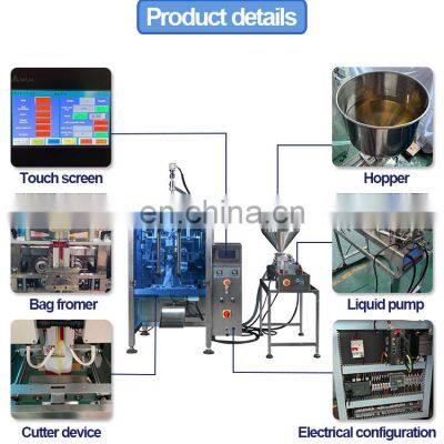 High-accuracy Electric Liquid Packaging Machine Bag Liquid Filling Machine Liquid Chilli Packaging Machine photo-2