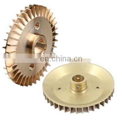 Brass impeller forged pump impeller Wheel fan pump impeller