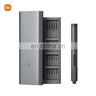 Xiaomi Mijia Electrical Precision Screwdriver Kit 2 Gear Torque 400 Screw 1 Type-C Rechargeable Magnetic Aluminum Case Box