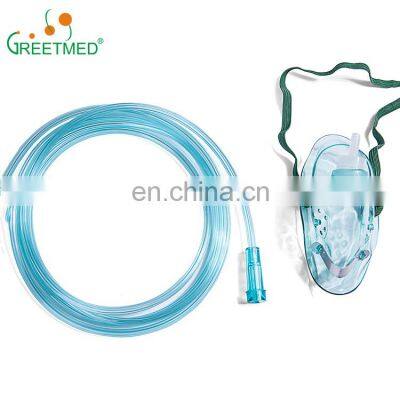 Medical Disposable PVC Universal Green Oxygen Connection Tube For Oxygen Mask photo-5