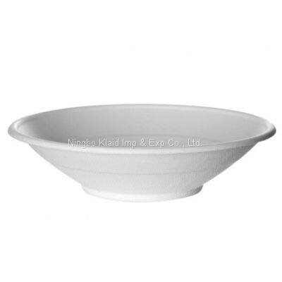 650ml Disposable Food Container Biodegradable Compostable Sugarcane Eco Friendly Round Soup Bowls (300/CS) photo-2