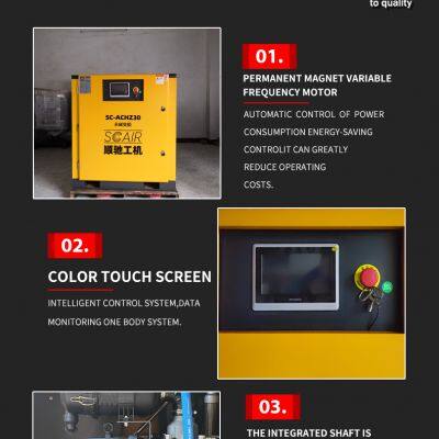 Noiseless 7.5kw 10hp Screw Air Compressor With CE Certificate photo-5