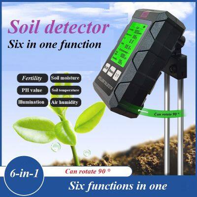 Soil testing instrument with six in one function