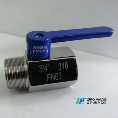 Special Stainless Steel Threaded End Mini Ball Valve for Water Purifier photo-5