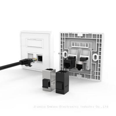 1 Port 2 Port 4 Port Blank Rj45 Keystone Wall Plate photo-3