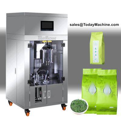 Automatic Forming Tea Leaf Premade Bag Coffee Tea Thermoforming Vacuum Packing Machine
