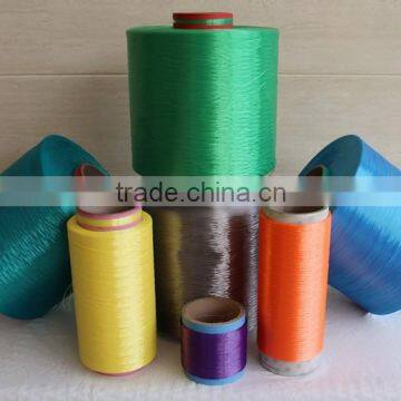 FDY Eco-friendly High Tenacity super low shrinkage colored 100% Polyester Yarn