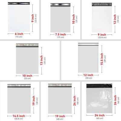 Thick Self-Seal Adhesive Waterproof Tear-Proof Shipping Mailer Courier Bag for Underwear Socks Skirts Hats Shirts Pants and Shoes and Makeup photo-5