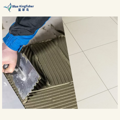 Chinese factory Blue Kingfisher Ceramic Tile Cement for Indoor Home Renovation - Strong Bonding, Easy to Use, Ready Stock