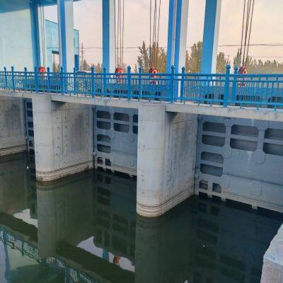 Steel sluice gate, carbon steel water-stop dam gate, planar sliding manual hydropower station hydraulic steel dam, stainless steel sluice gate