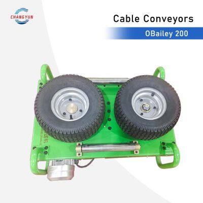Оубейли 200 Колёсный кабельный тяговый механизм для мостового и электросетевого строительства - Сила 2000Н, лёгкий дизайн photo-5