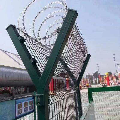 Нержавеющая сталь 304 бритвенная колючая проволока для ограждений с высоким уровнем безопасности
