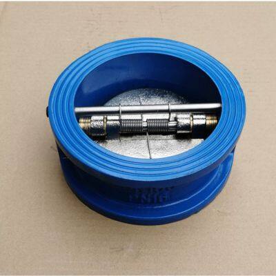 High Quality Ductile Iron Wafer Type Check Valve Stainless Steel Dual Plate EPDM Seat Butterfly Valve photo-5