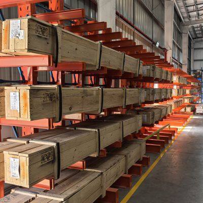 Corrosion-Resistant Cantilever Rack for Outdoor Material Storage