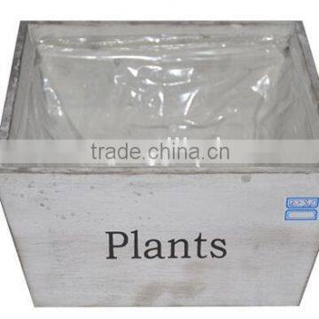 Antique Wooden Flower Planters Wholesale, Garden Pots Planter Box photo-2