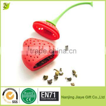 FDA Approved Super Cute Strawberry Silicone Tea Infuser photo-2
