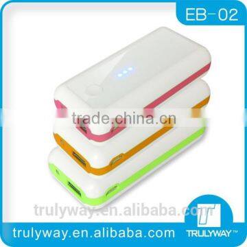 Trulyway EB-02 5200mAh portable power bank for smart phones and digital devices