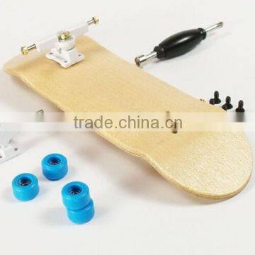 Good Quality Wooden Skateboard Deck Blank Skateboard Decks Wholesale 100x32mm Fingerboad Decks photo-6
