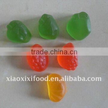 gummy candy apple shape