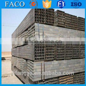 Tianjin square rectangular pipe ! types of gas pipe black rectangular steel pipecarbon steel pipe