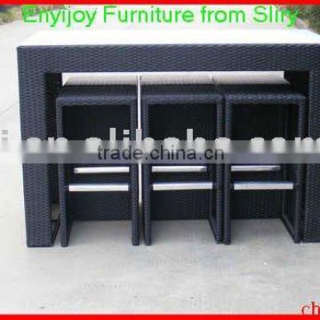 Outdoor rattan Bar table/garden table