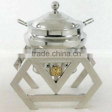 Steel Cheffing Dish, Wedding & Party utensils, food serving dish, hot keeping dish, Catering item, Hotel & Restaurant utensils