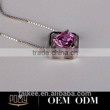 Pendant With Simple Design 14K White Gold Diamond Quantum Boxing Glove Pendant photo-4