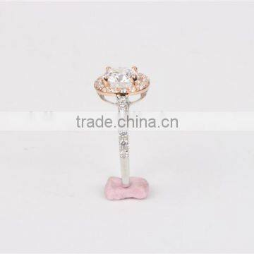 New Arriving Fashion Women Rings Solid14K Gold Jewelry AAAAA CZ photo-5