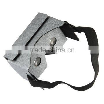More Popular and Best Price 3d Glasses Cardboard vr Glasses PU photo-6