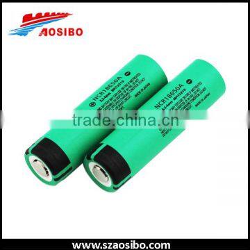 Hot Rechargeable NCR 18650a 3.7v li-ion 3100mah for light torch battery