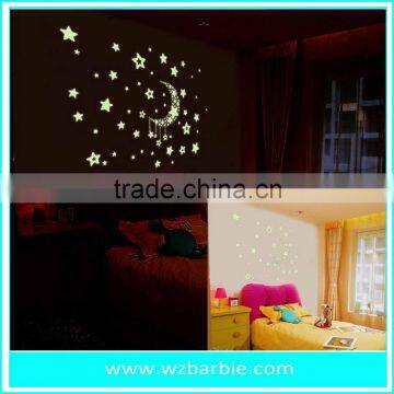 adhesive paper sticker wall sticker glow in the dark