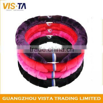 2016Hot Sale Design Your Winter Car Steering Wheel Cover