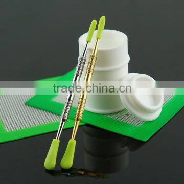 Glass Jar With Glass Lid Silicone Lid Container Rubber Food Grade Non Stick Jar photo-5
