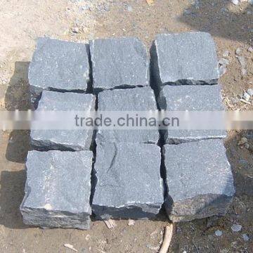 Chinese Split Granite Cubestone 10*10cm for Pavement photo-2