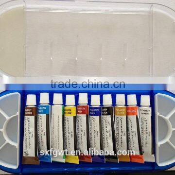 Plastic Box Packed 12ml acrylic paint