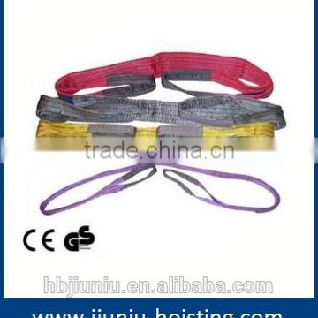 Portable flat lifting sling, coloful wire rope sling accept OEM